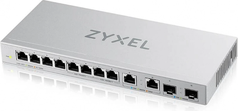 10G SFP+ uplinks for fast backbone connections