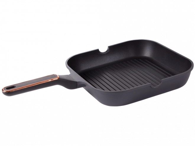 Grillpfanne 28cm mit Antihaftbeschichtung für Induktion und Gas