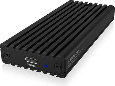 Boîtier externe en aluminium pour SSD M.2 NVMe USB‑C 3.2 Gen 2x2 20 Gb/s