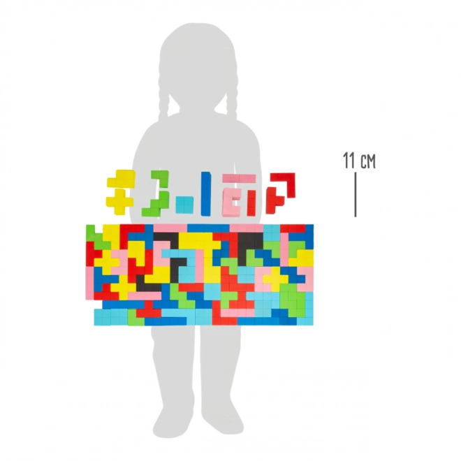 Petit Tetris en bois