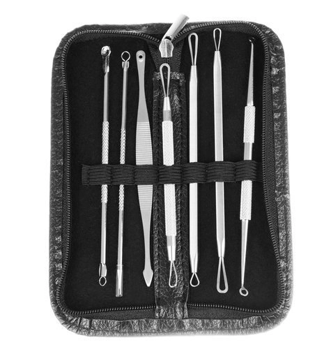 Blackhead Removal Spoon Set - 7 Pieces