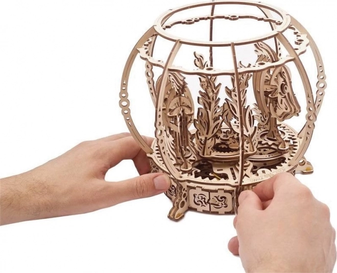 Ugears 3D houten mechanische puzzel Mechanisch Aquarium