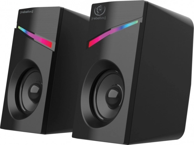 Stereo-Lautsprecher 2.0 mit LED-Beleuchtung