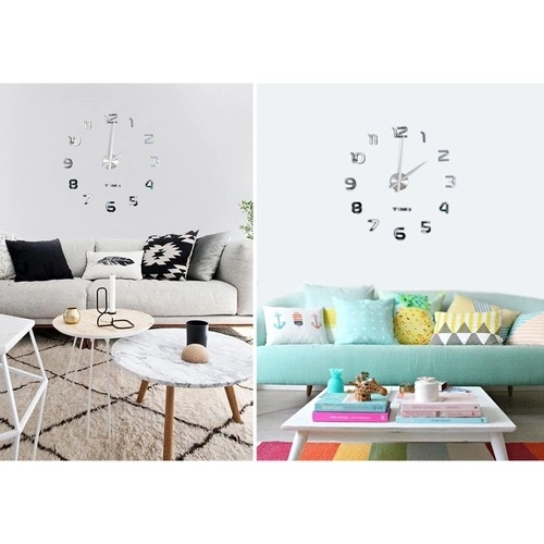 Horloge murale moderne DIY Ruhhy