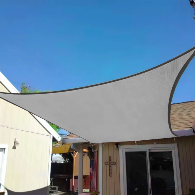 Vierkante schaduwdoek met waterdichte dekking 3x3m ModernHome - grijs