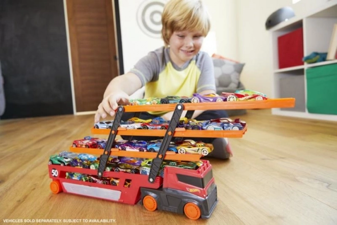 Mega Transporter Hot Wheels 50e verjaardag