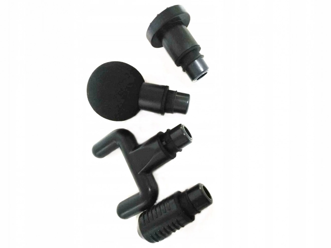 Draadloze massagepistool met 4 koppen