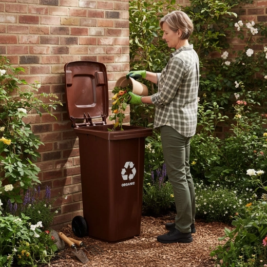 Easy handling thanks to rubber wheels