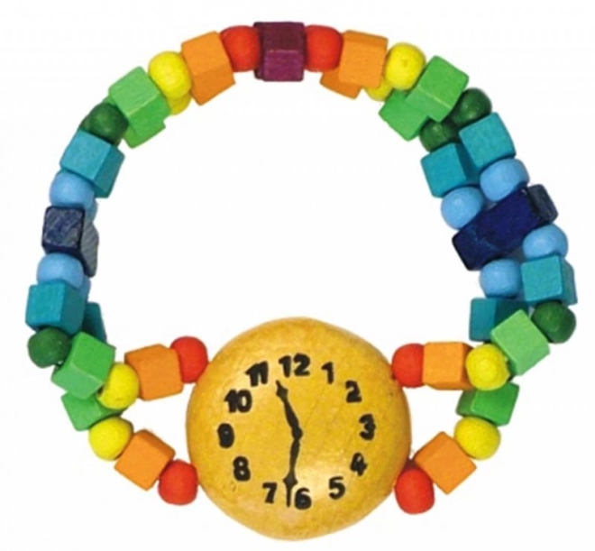 Kinder armband horloge regenboog