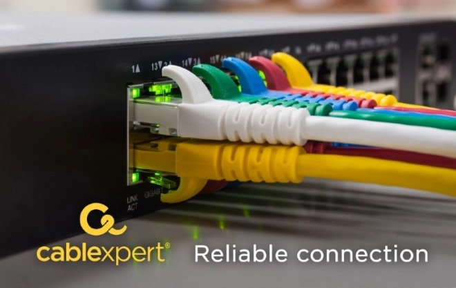 Patchkabel kat.6 koper UTP 0,25m grijs