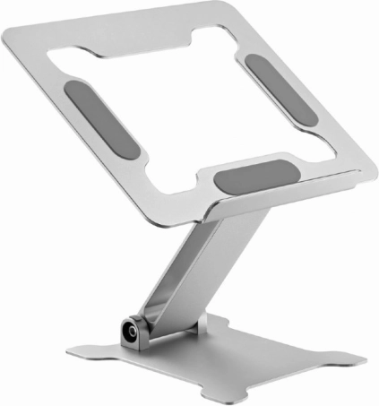 Support pour ordinateur portable 15,6" pliable argenté