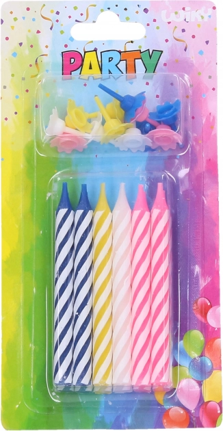 Jumbo kaarsen met houders in verschillende kleuren