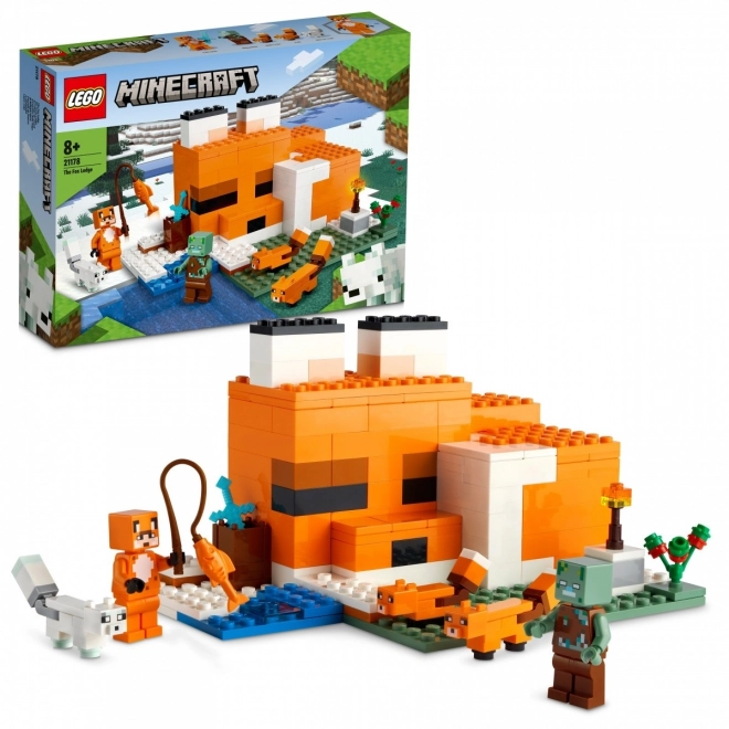 LEGO Minecraft 21178 Vossenhuis