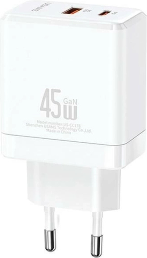Netlader USB-C+USB-A 45W GaN PD 3.0