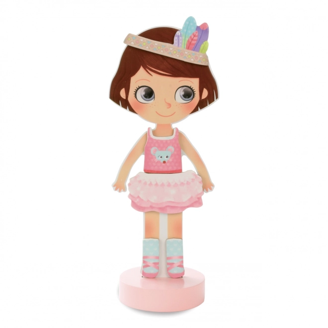 Vilac Magnetische verkleedpuzzel Chloe