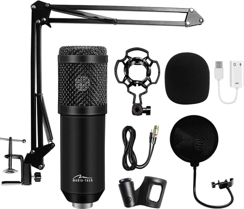 Studio Microphone with Accessories Media-Tech