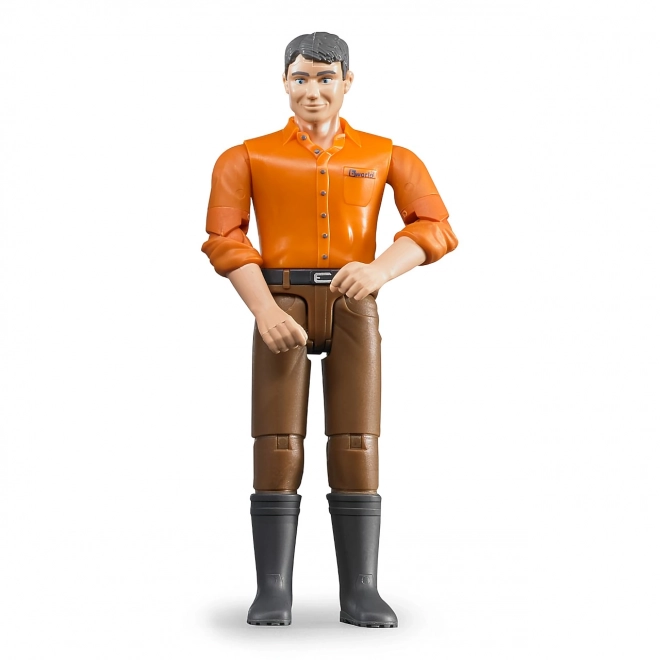Bruder BWORLD Figuur man bruine broek
