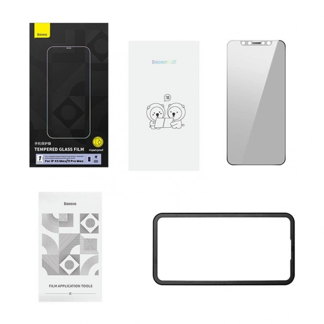 Gehard glas Baseus voor iPhone XS Max/11 Pro Max