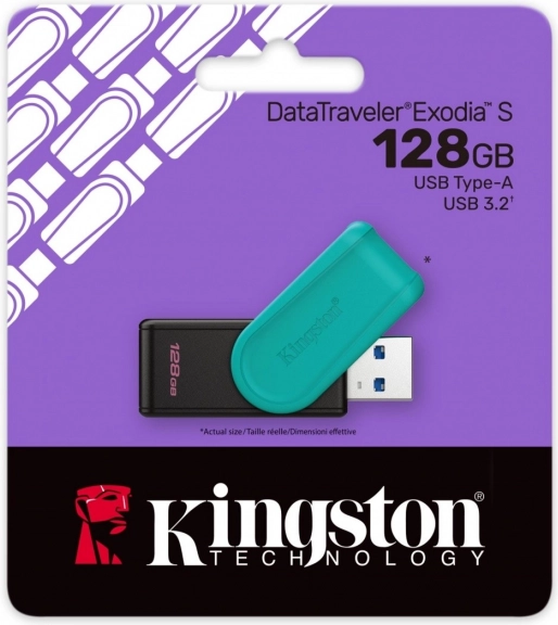 USB flash drive Kingston DataTraveler Exodia S 128GB USB 3.2 Gen1