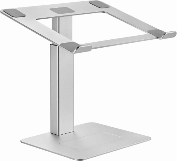 Laptop Stand 15.6'' with Adjustable Height Silver