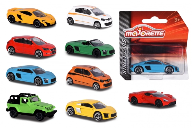 Majorette Street Cars, metalen autootjes