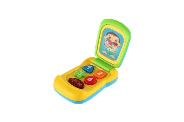 Mobile Phone Toy with Lights and Sounds