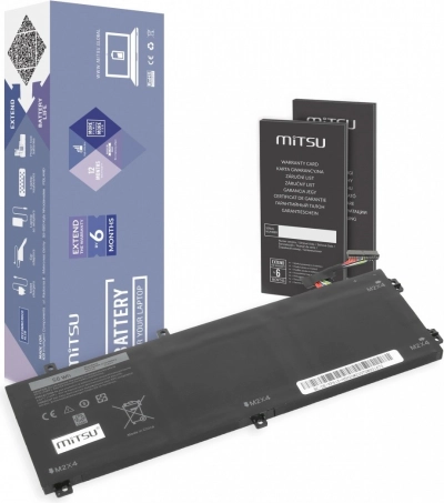 Batterie pour DELL XPS 15 (9550/9560) MITSU 4910 mAh