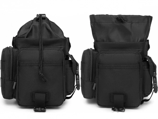 Sacoche de cuisse tactique avec sangle ventrale, déperlante, 6 poches