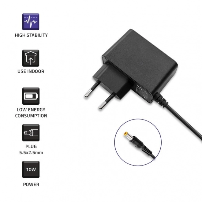 Qoltec voeding adapter 10W 5V 2A