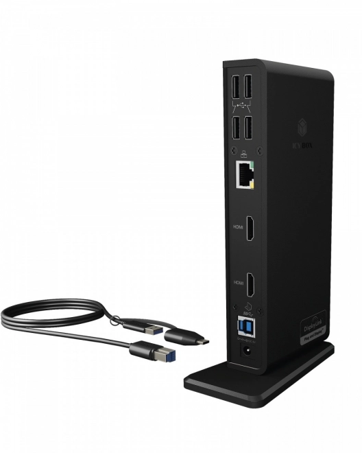 Icy Box DisplayLink Docking Station