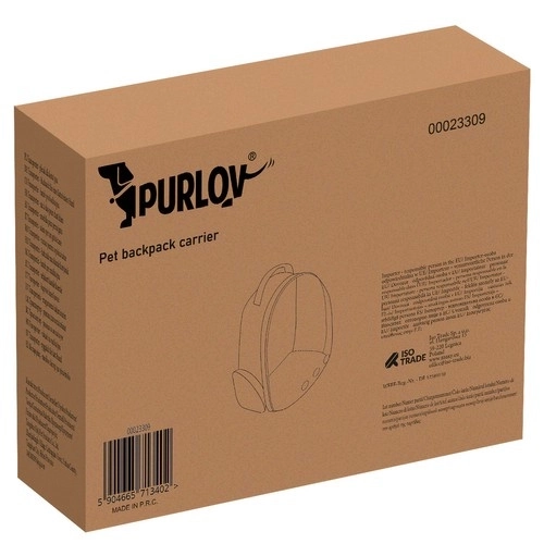 Pet Carrier Backpack by Purlov