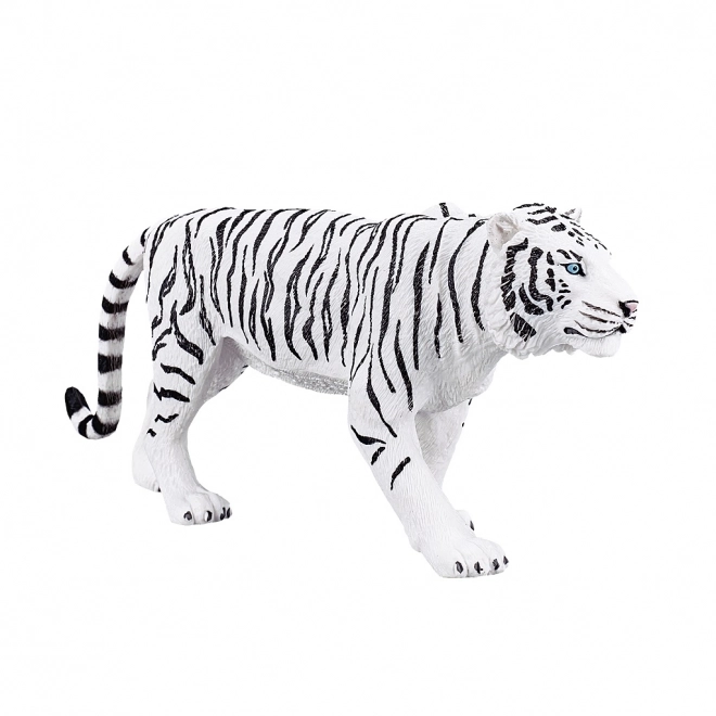 Realistische figuur van een witte tijger