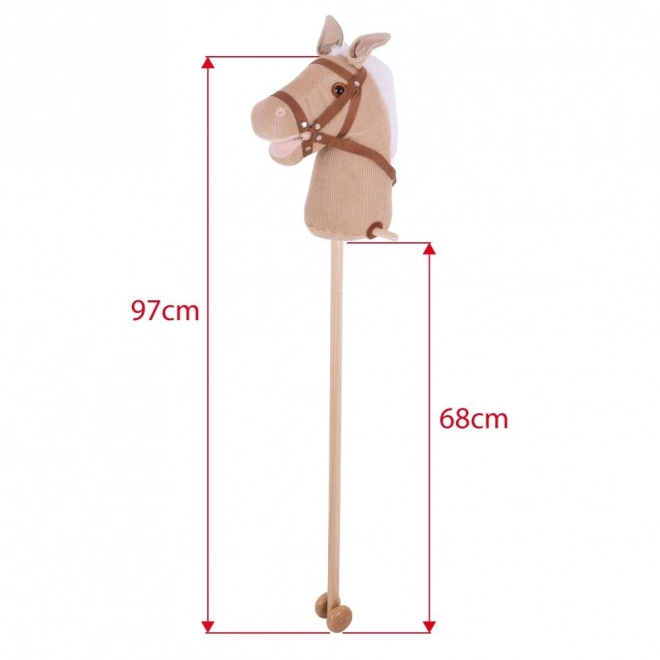 Manchet Paard op een Stok Bigjigs Toys