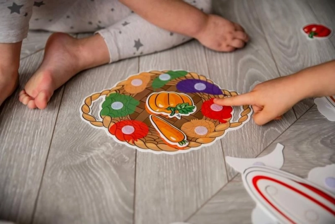 Velcro Puzzle - Fruits and Vegetables