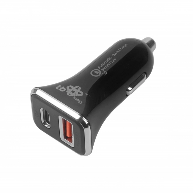 Universal Car Charger USB A and C with Quick Charge