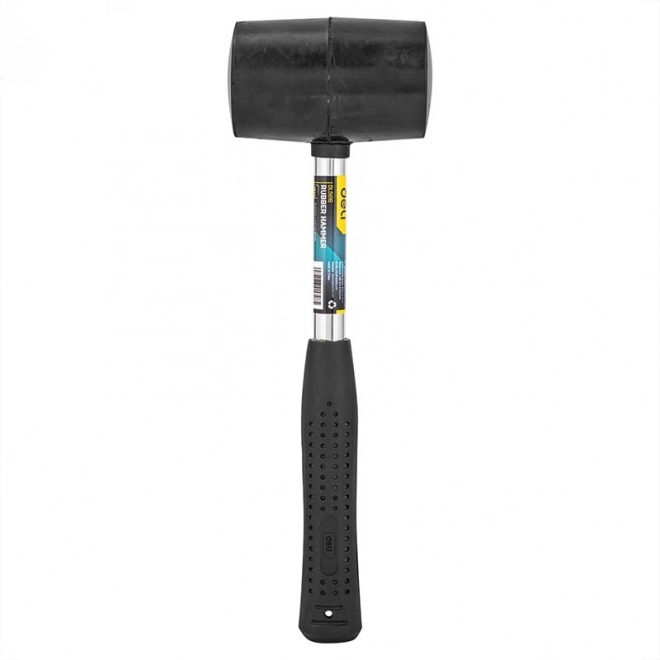 Deli Tools Rubber Mallet Black/Silver