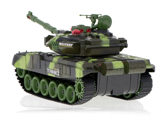 Char RC télécommandé 2,4 GHz camouflage forestier