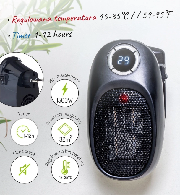 Thermoventilator Adler Easy Heater