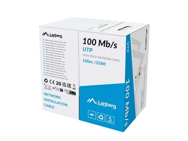 Lanberg Netzwerkkabel UTP 100MB/S 100M