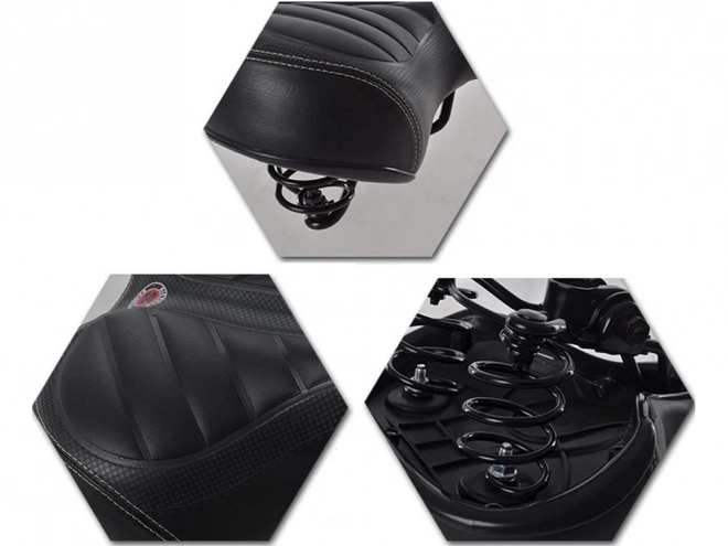 Comfort Gel Bicycle Saddle with Springs