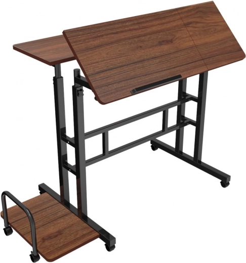 Height adjustment 67–115 cm for sitting and standing work