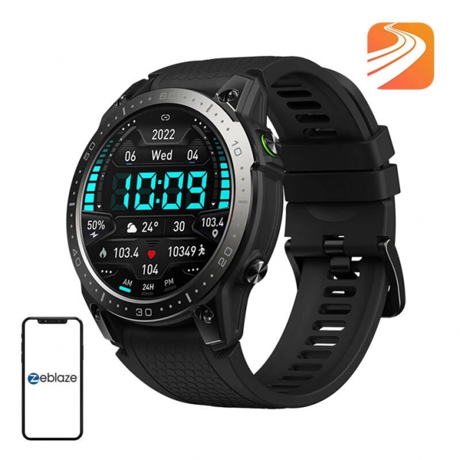 Slimme horloge Zeblaze Ares 3 Pro (zwart)