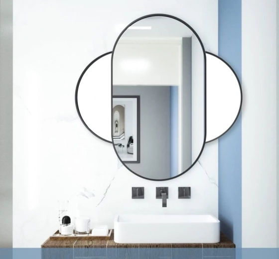 Robuster schwarzer Aluminiumrahmen