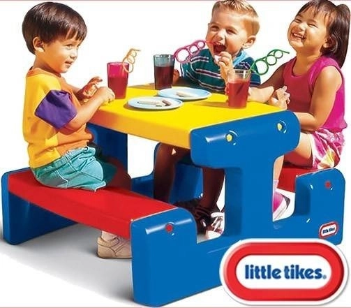 Picknicktafeltje Junior blauw