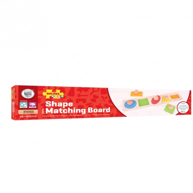 Bigjigs Baby Puzzle d'Encastrement Formes