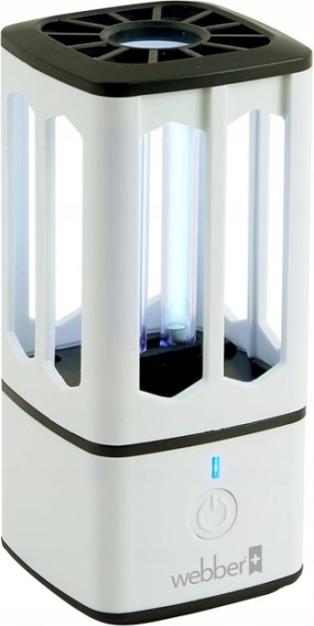Portable UV-C sterilization lamp with ozonation WEBBER