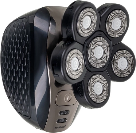 Sanfte und schnelle Rasur mit 6 Rotationsköpfen