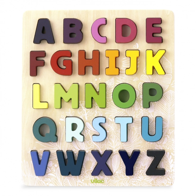 Inlegpuzzel Alfabet