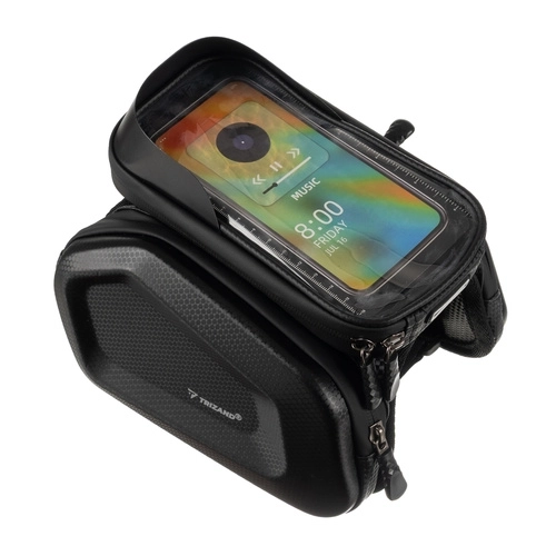 Cycling Bag for Phone with Waterproof Case and Sunshade