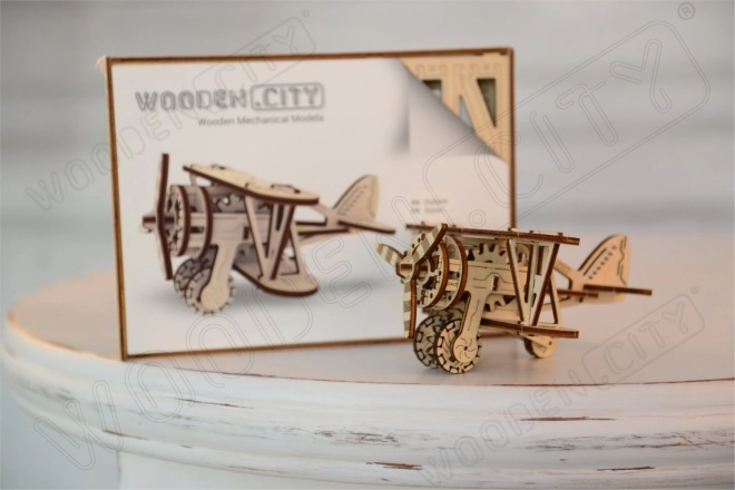 Houten 3D-puzzel dubbeldekker